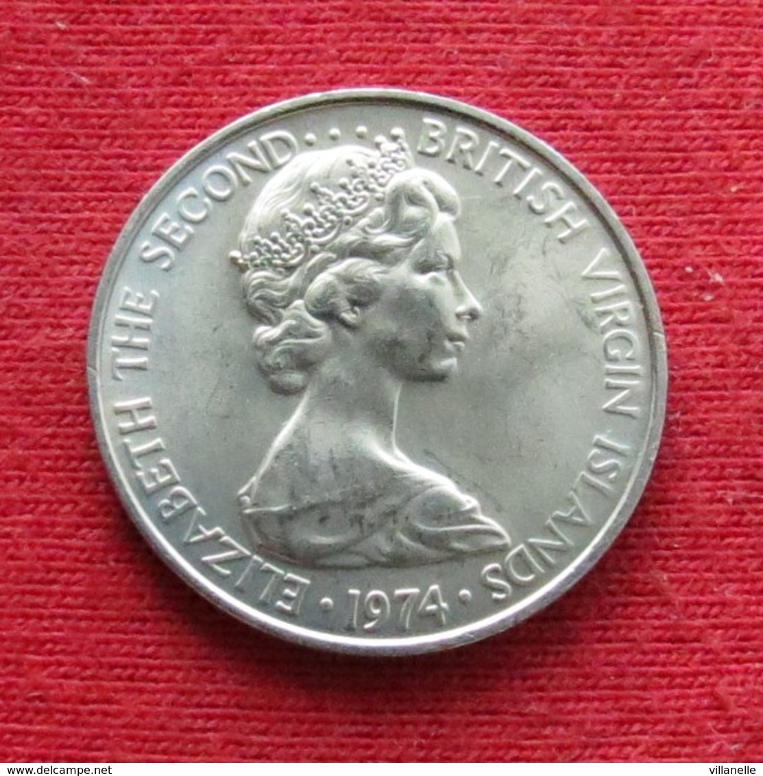 British Virgin Islands 5 Cents 1974 KM# 2 - British Virgin Islands