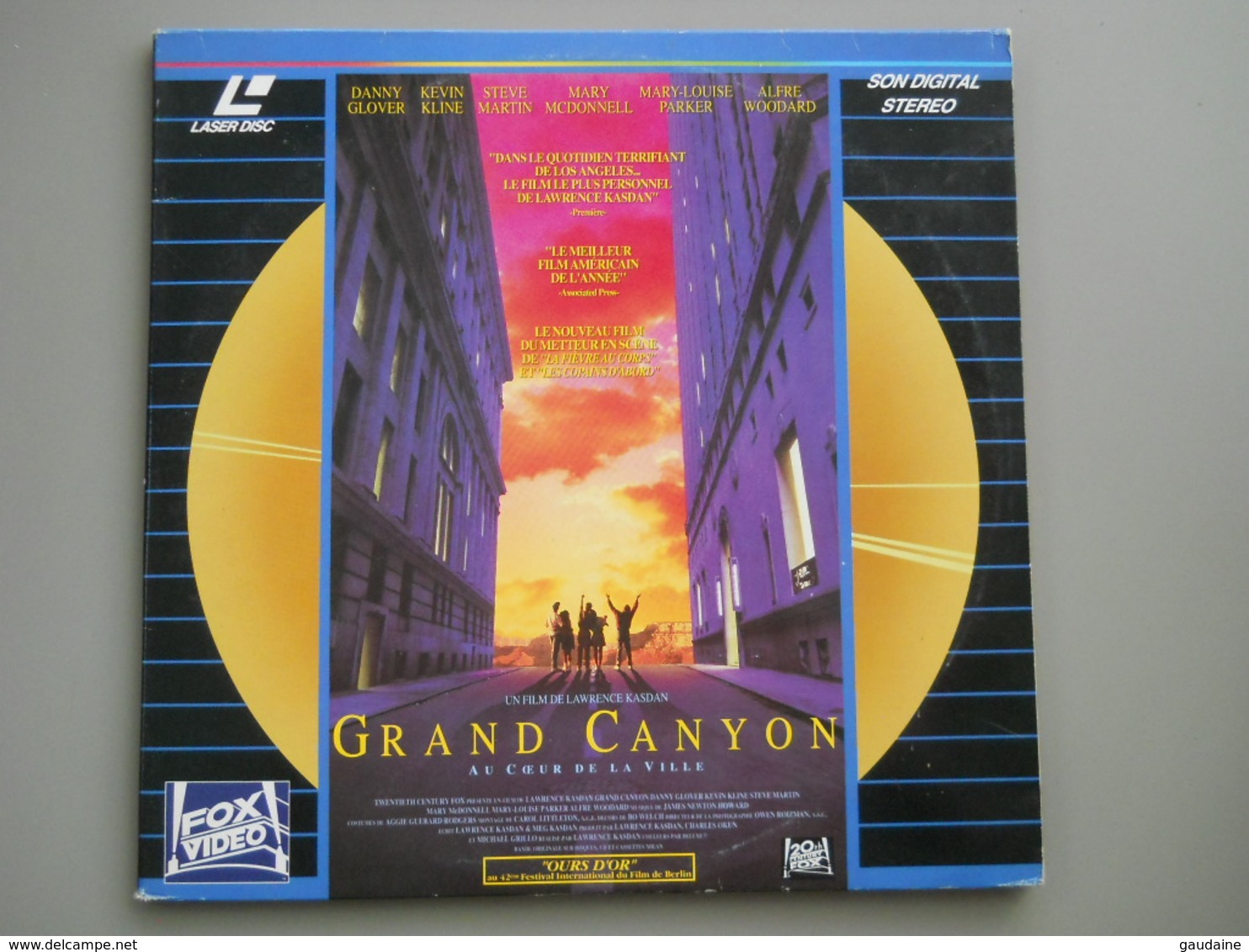 LASERDISC - PAL VF - Grand Canyon  - Danny Glover, Kevin Kline - Autres Formats