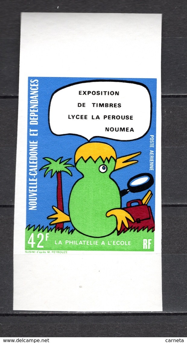 Nlle CALEDONIE PA N° 173    NON DENTELE   NEUF SANS CHARNIERE  COTE 15.00€   PHILATELIE A L'ECOLE - Sin Dentar, Pruebas De Impresión Y Variedades