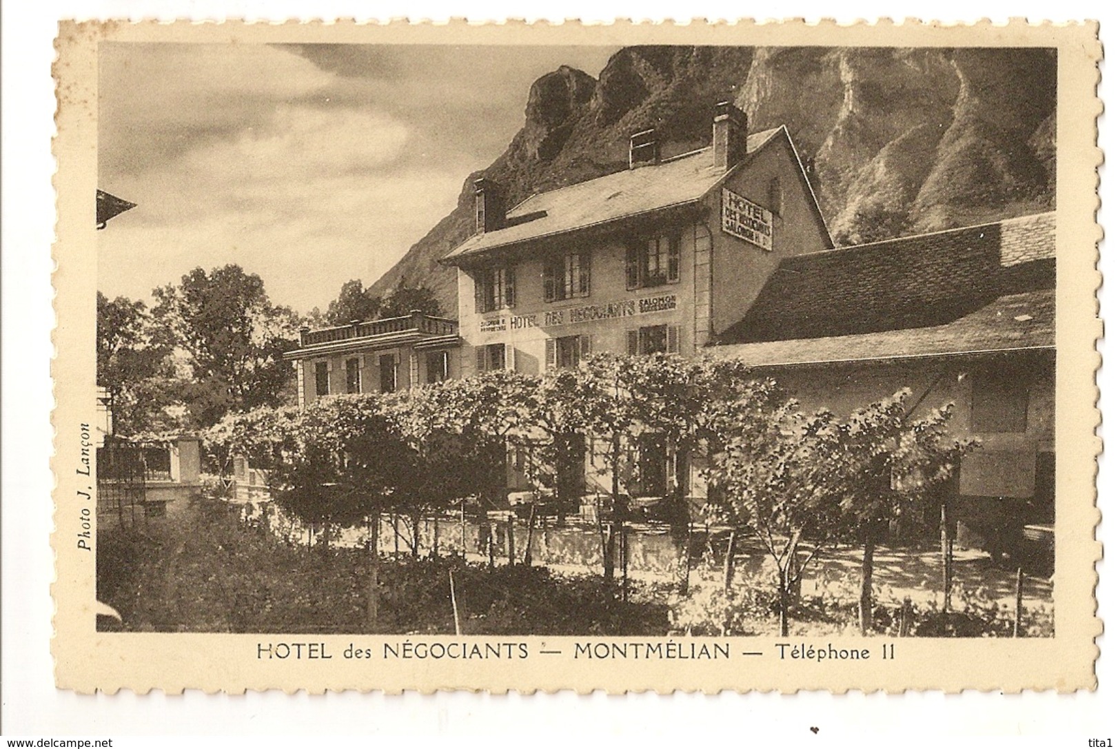 73-19-  Hotel Des Négociants - Montmélian - Montmelian