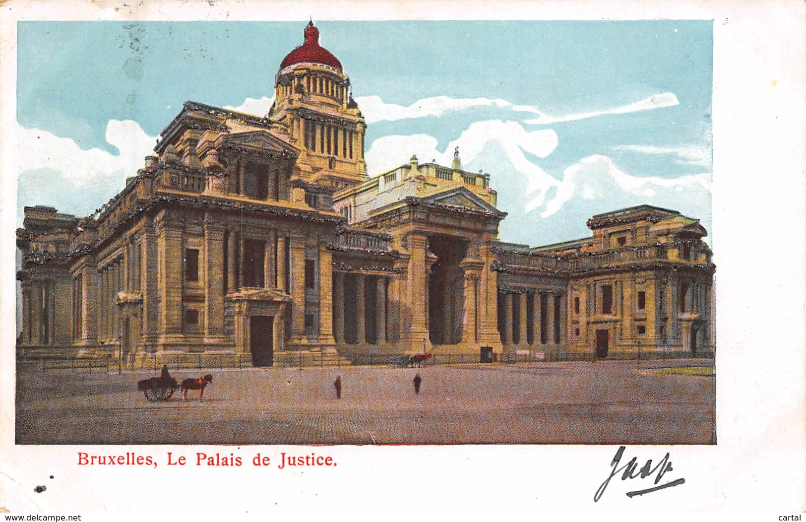 BRUXELLES - Le Palais De Justice - Monumenten, Gebouwen