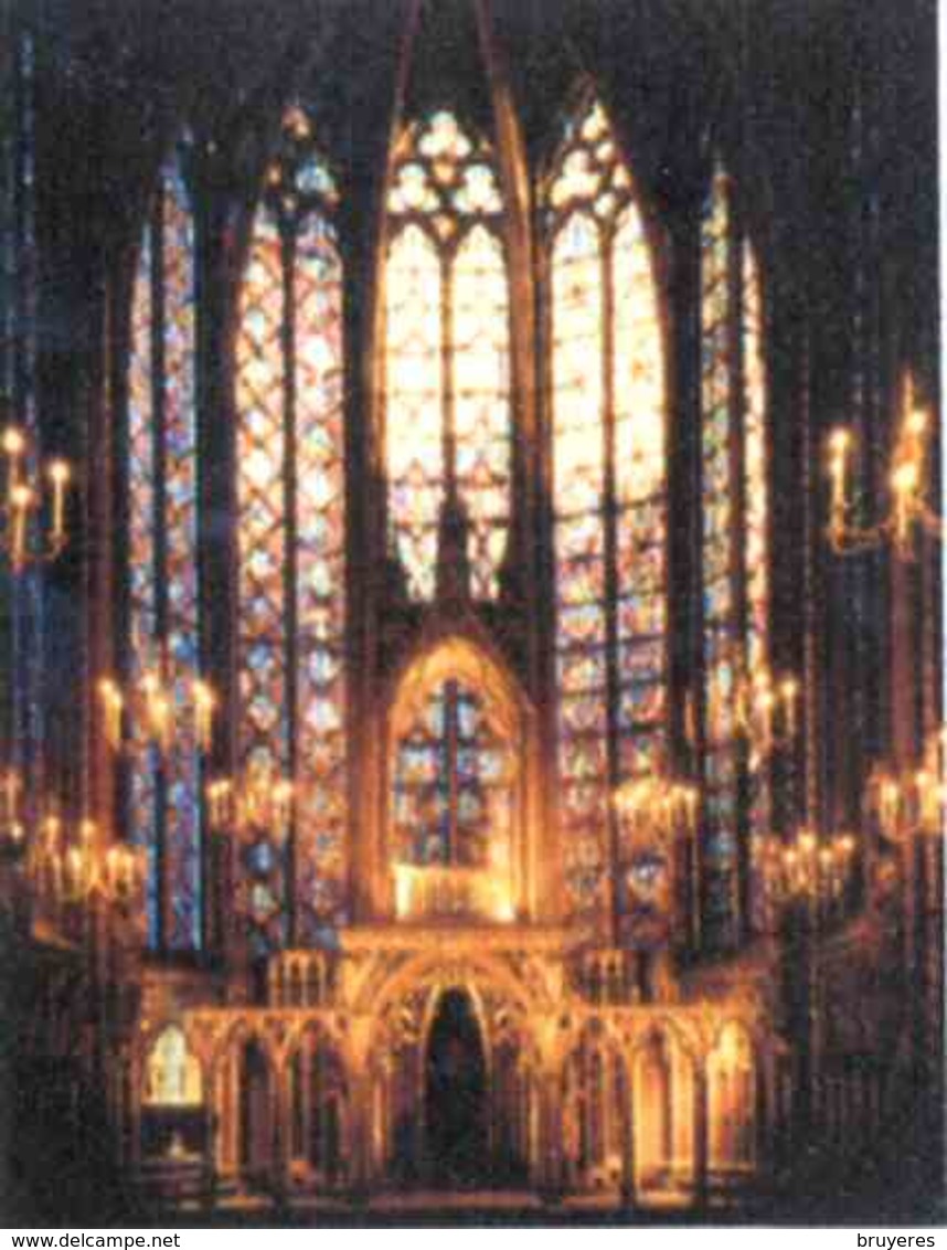 PAP TSC Avec Timbre "Enluminure Française Du XVe Siècle" Et Illust. "Sainte Chapelle (75)" - Prêts-à-poster: TSC Et Repiquages Semi-officiels