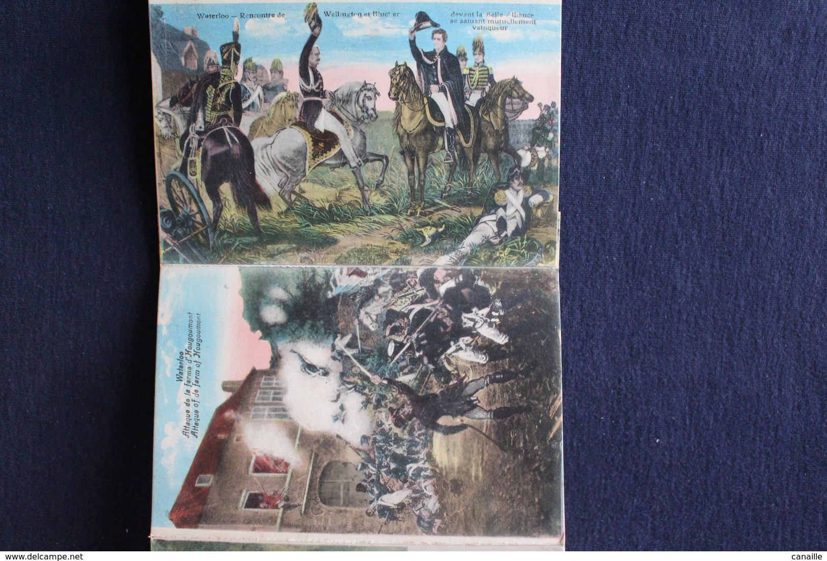 I-71 / 10 Cartes-vues Couleurs - Souvenir De Waterloo, Napoléon - - Waterloo