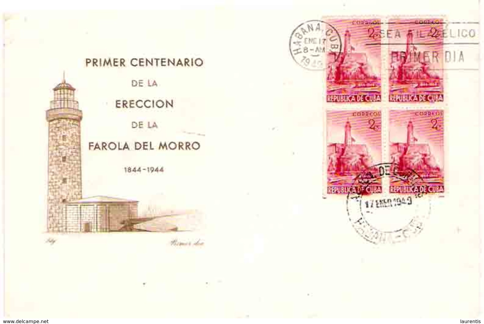 660  Lighthouses - Phares - 1948 -  Yv 318 FDC - Cb - 9.75 - Lighthouses