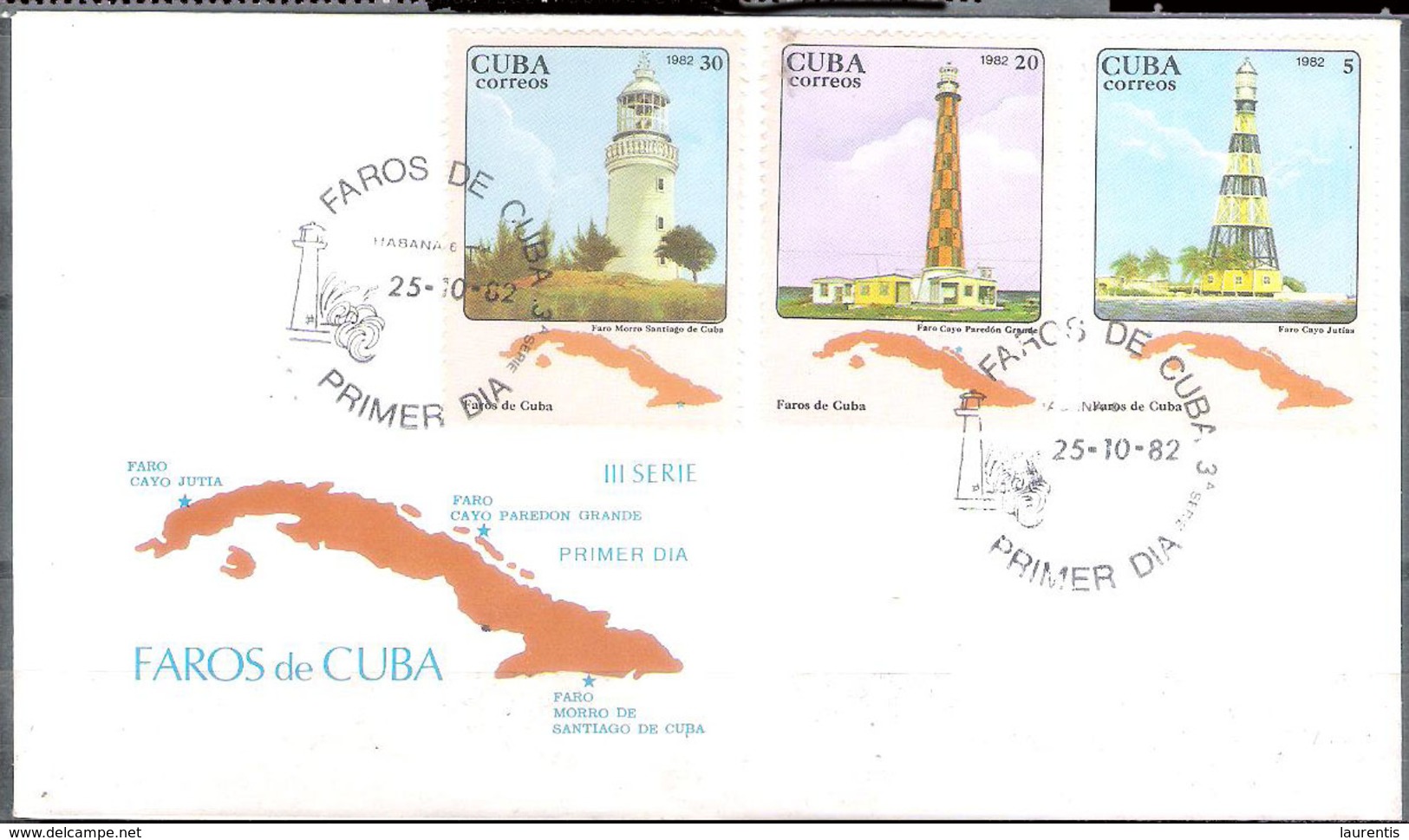 660  Lighthouses - Phares - 1982 FDC - Cb - 4,50 - Phares