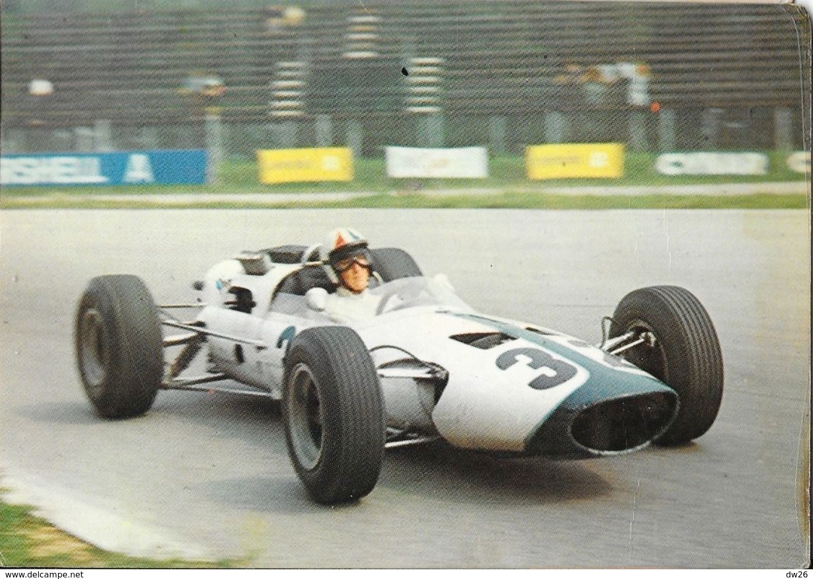 Bruce McLaren Sur Mac Laren Ford F1 1967 8 Cylindres - Carte LEA Non Circulée - Grand Prix / F1