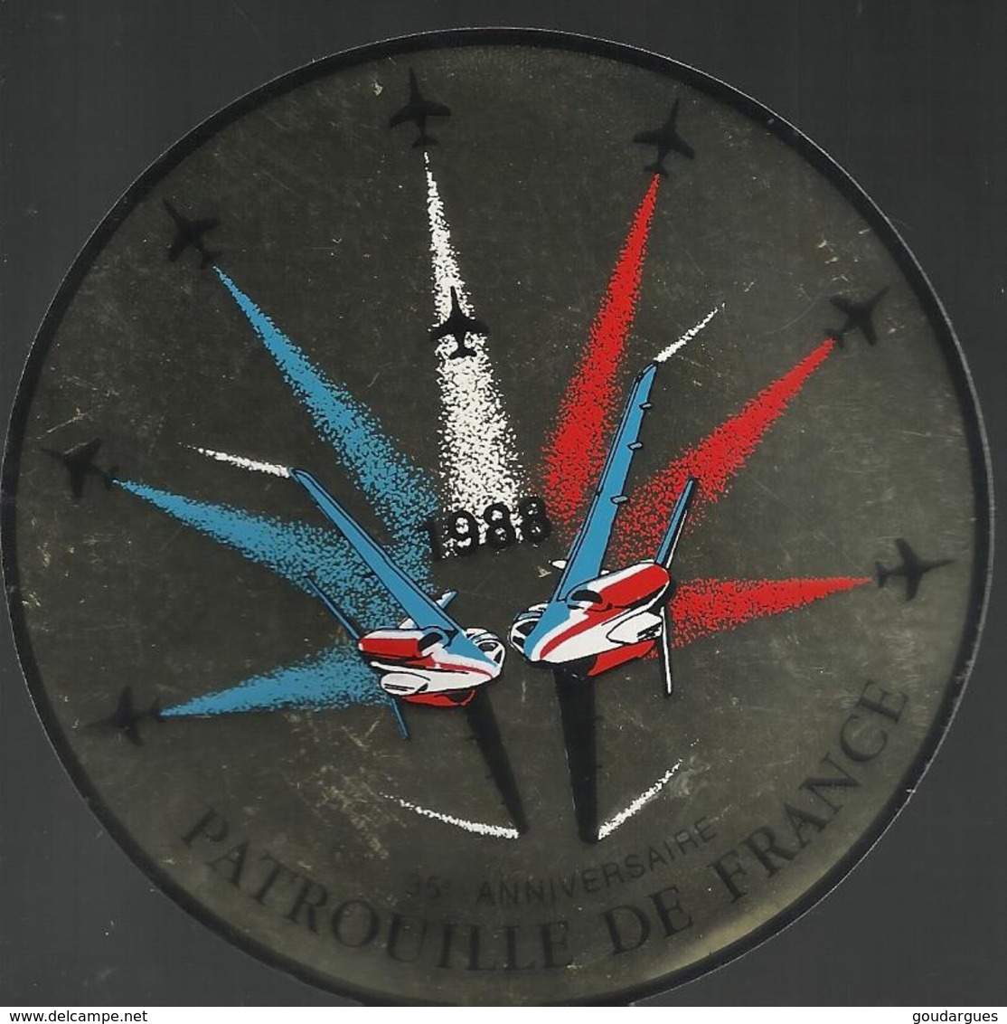 Autocollant - 35 ème Anniversaire - Patrouille De France 1988 - Stickers