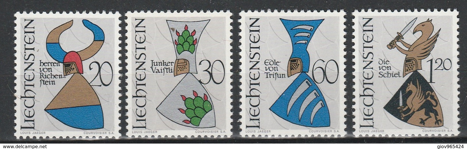 LIECHTENSTEIN  Xx  1966    MI 465-68   -  Postfrisch   -  Vedi  Foto ! - Nuovi