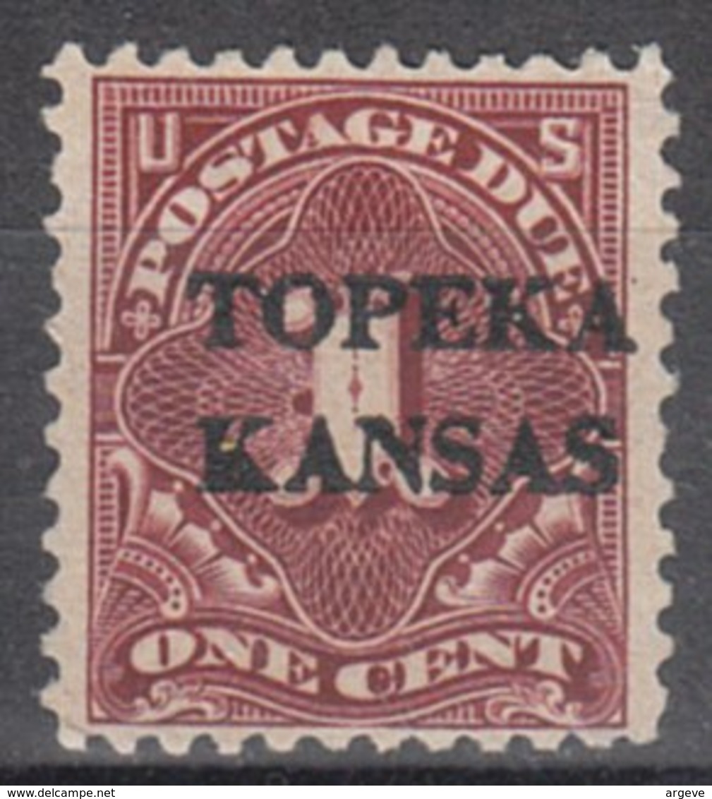 USA Precancel Vorausentwertung Preo, Locals Kansas, Topeka J61-L-5 TS, Var 1 - Vorausentwertungen