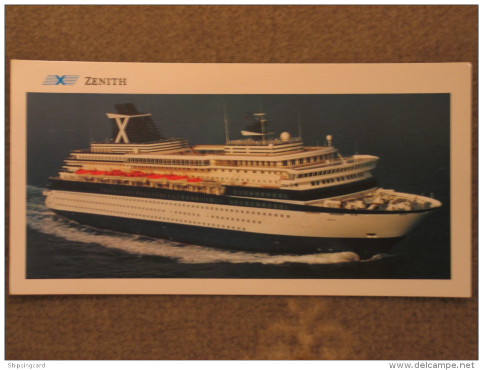 CELEBRITY LINE ZENITH OFFICIAL - Steamers