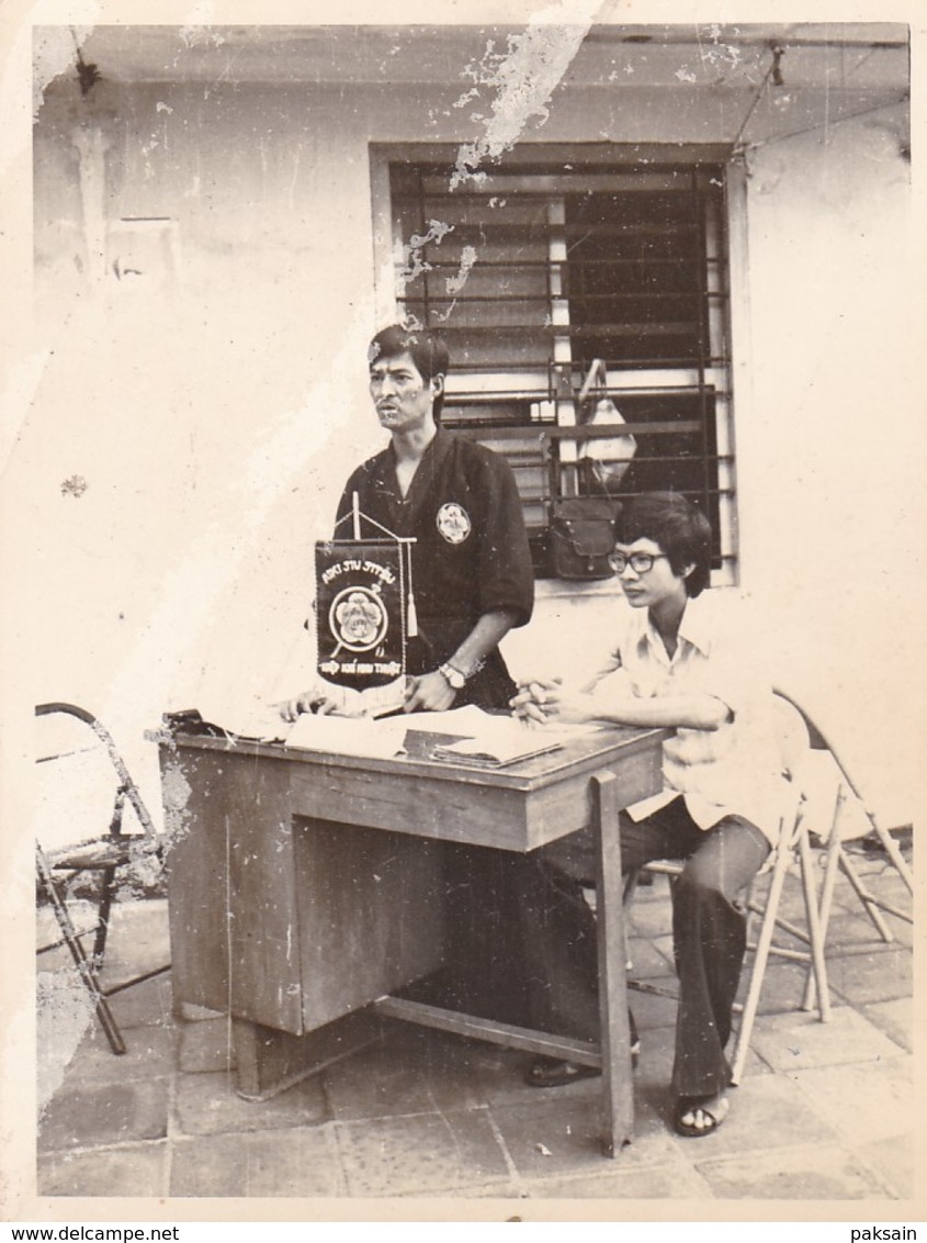 18 Photographies Sur Le JIU JITSU Au VIETNAM à SAÏGON 1960 Judo Kung-fu Karaté Art Martiaux Boxe INDOCHINE Asie - Martiaux