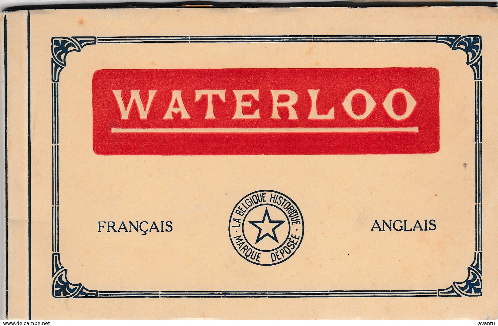 WATERLOO / CARNET AVEC 9 CARTES - Waterloo