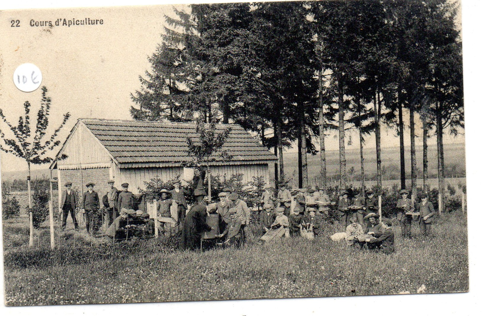 Hachy Pres Arlon Pensionnat Des Freres  Cour D Apiculture - Autres & Non Classés