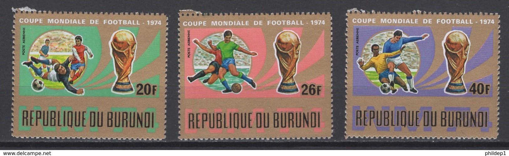 1974. Rép. Du Burundi. COB N° PA 343/45 **, MNH. Cote 2018 : 5 € - Nuovi