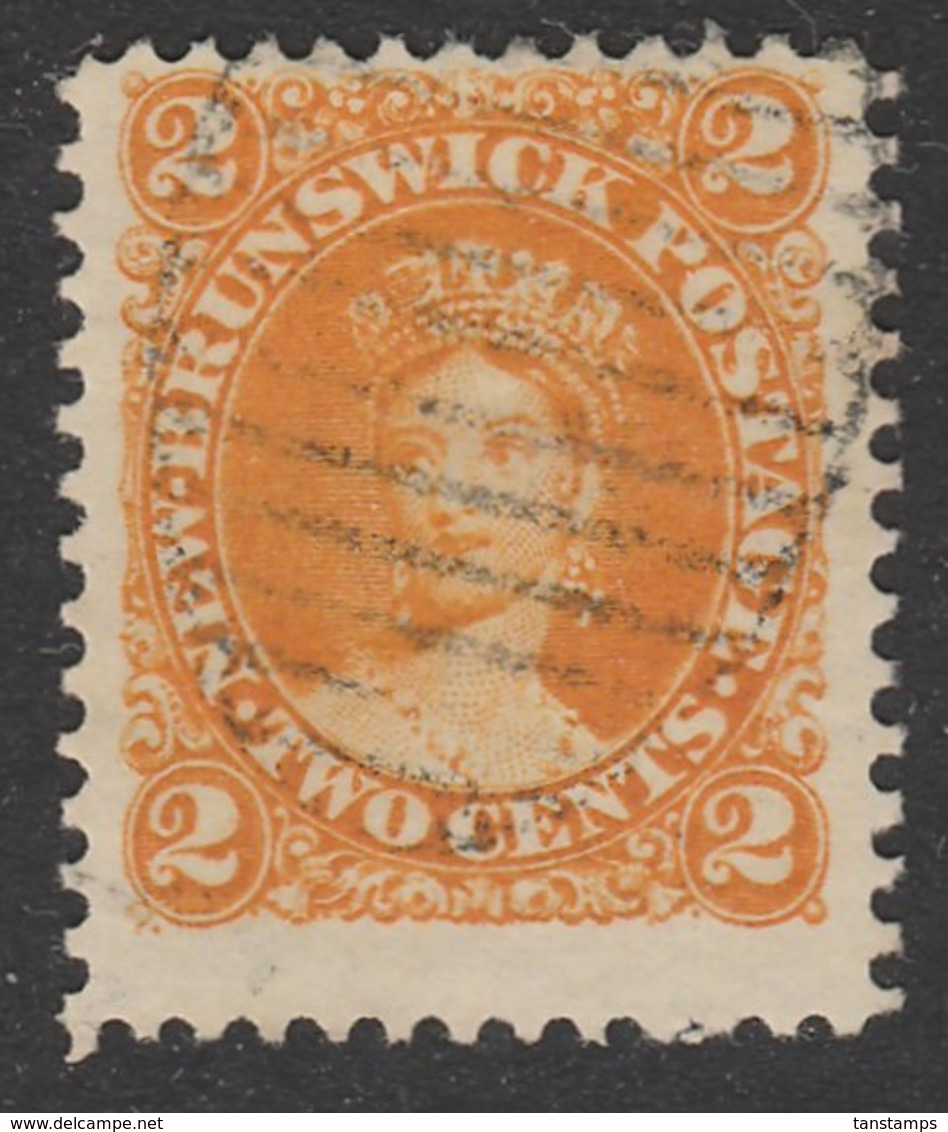 NEW BRUNSWICK 1863 2c SG10 FU Cat £30 - Nuevos