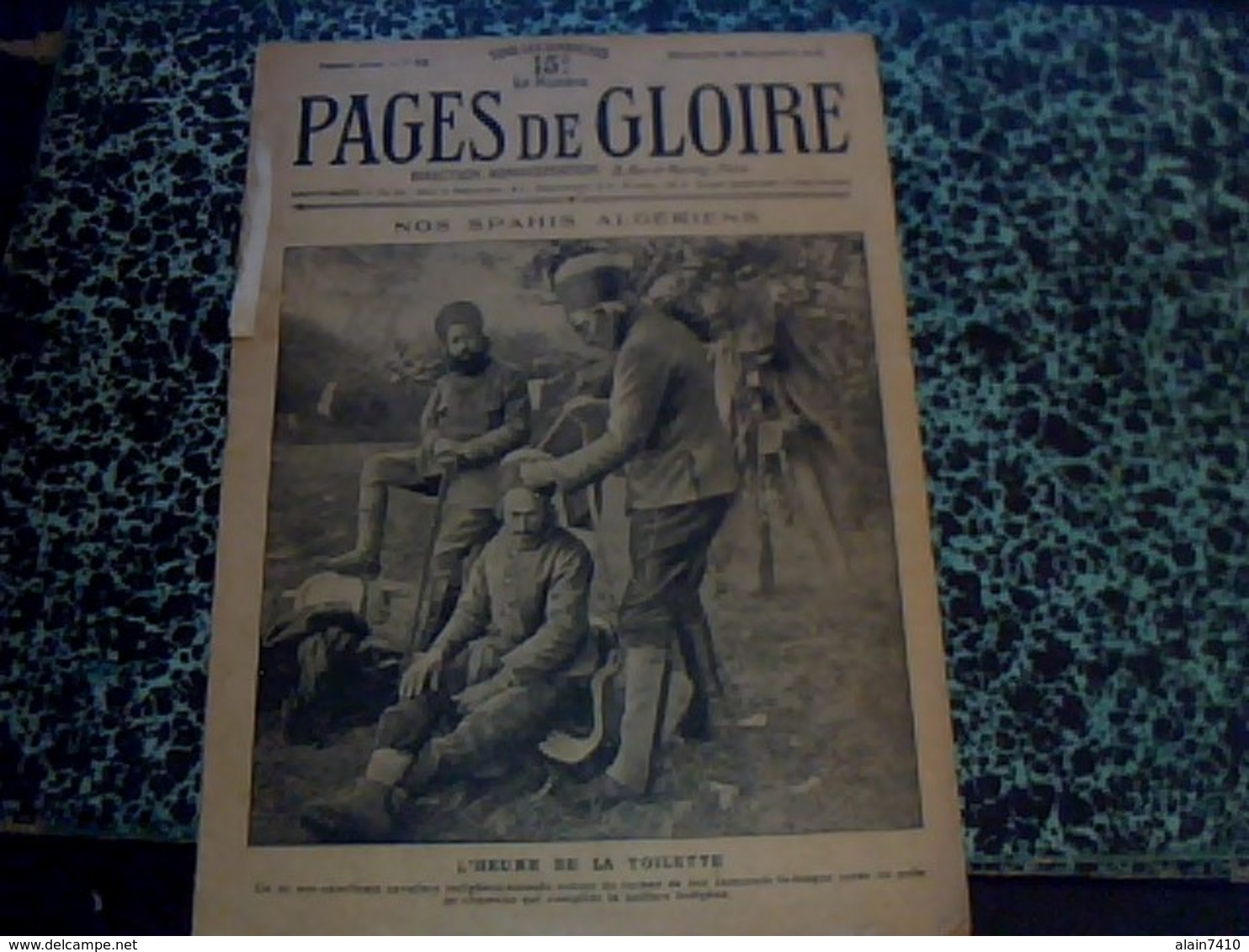 Revue MILITARIAT "PAGES DE GLOIRE" 28 NOV.1915 __15 PAGES - Armes Blanches