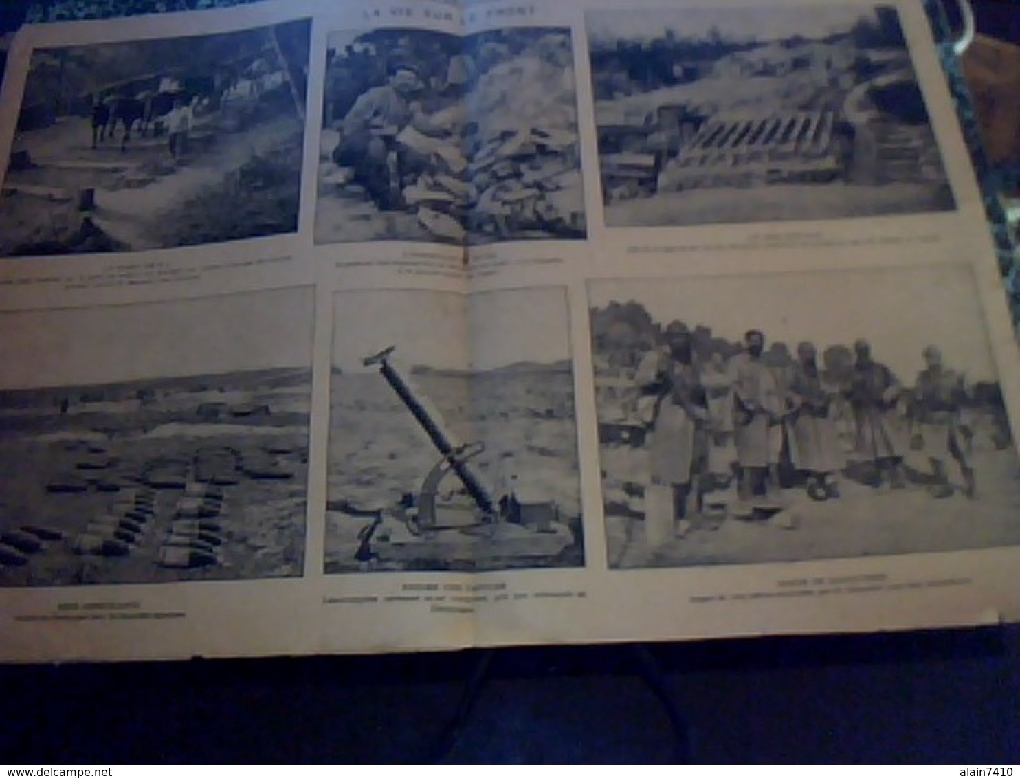 Revue MILITARIAT "PAGES DE GLOIRE" 28 NOV.1915 __15 PAGES