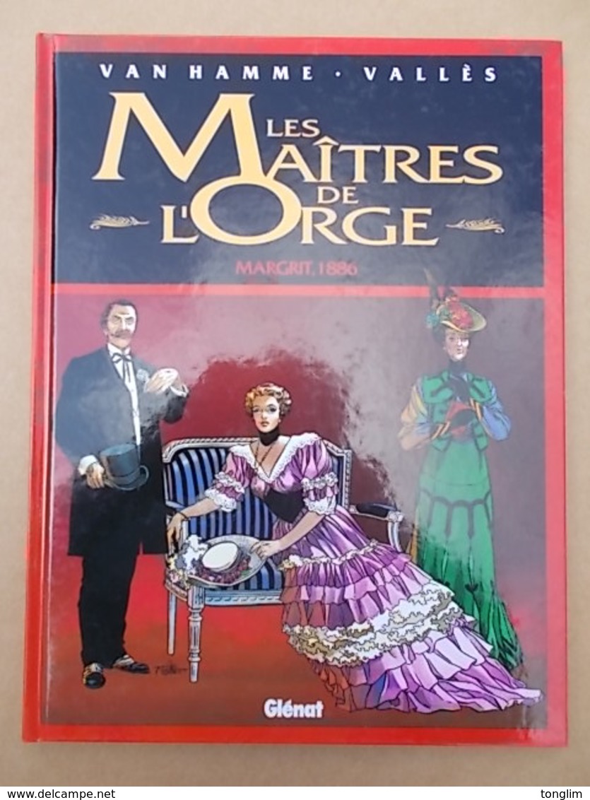 LA  SÉRIE COMPLÈTE DES 8  BD   '' LES MAÎTRES DE L ORGE + 1 EX - LIBRIS