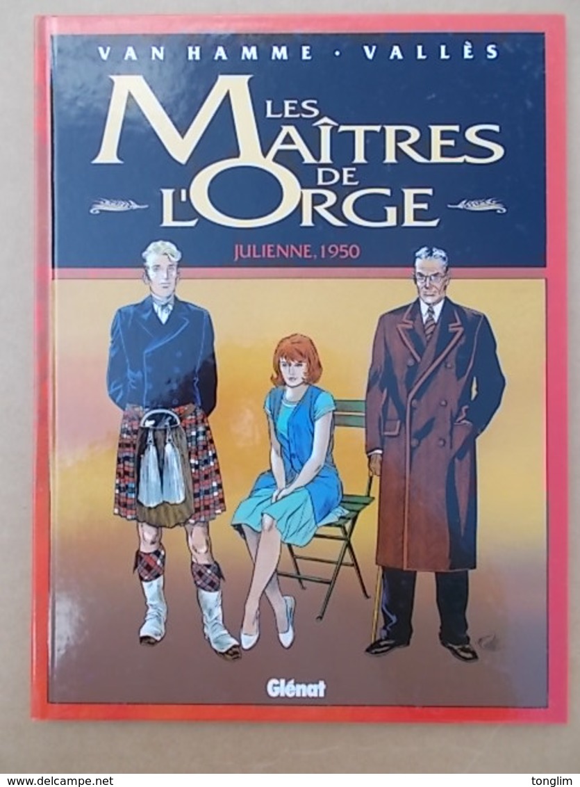 LA  SÉRIE COMPLÈTE DES 8  BD   '' LES MAÎTRES DE L ORGE + 1 EX - LIBRIS