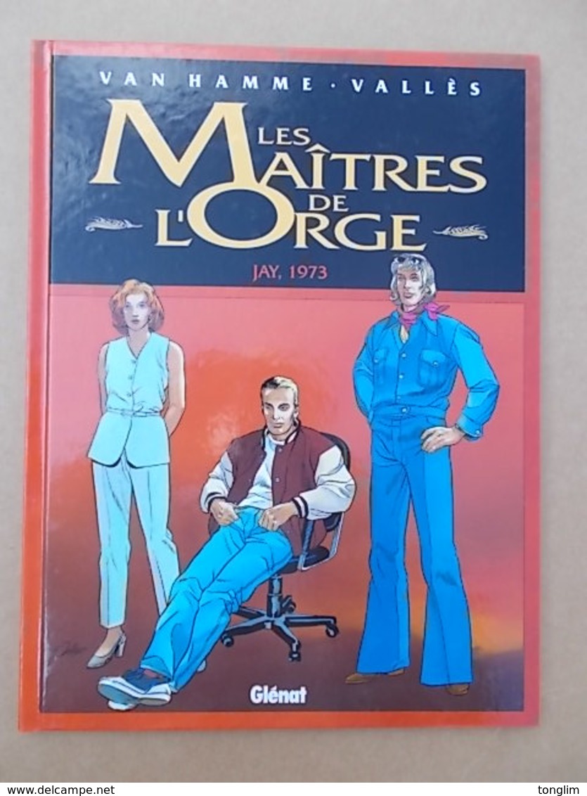 LA  SÉRIE COMPLÈTE DES 8  BD   '' LES MAÎTRES DE L ORGE + 1 EX - LIBRIS