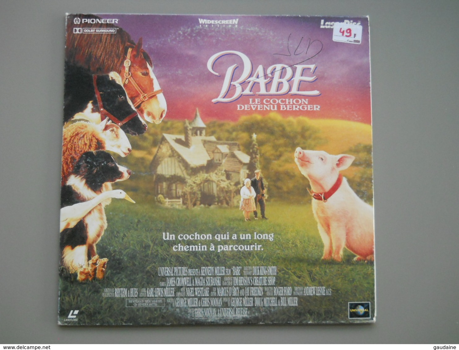 LASERDISC - PAL VF - Babe, Le Cochon Devenu Berger - Autres Formats
