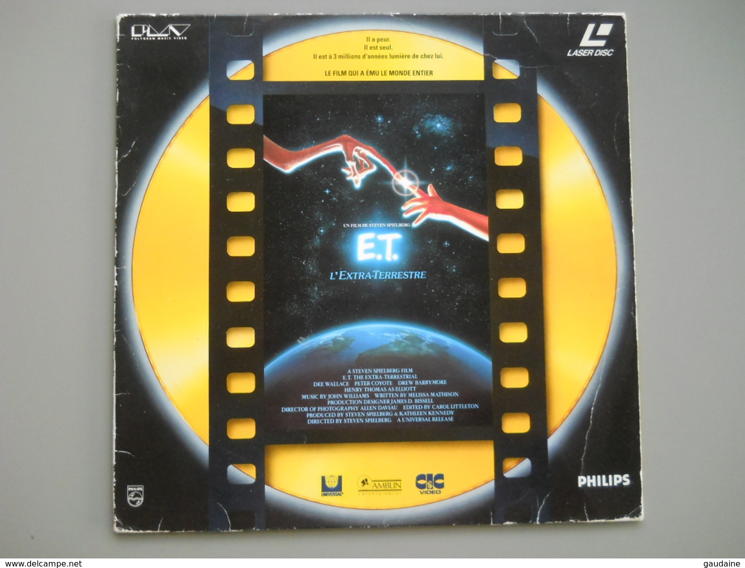 LASERDISC - PAL VF - E.T. L'extra-terrestre - Steven Spielberg - Autres Formats