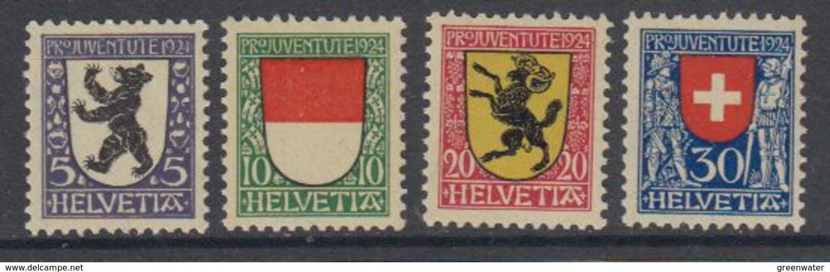 Switzerland 1924 Pro Juventute 4v ** Mnh (44120) - Ongebruikt