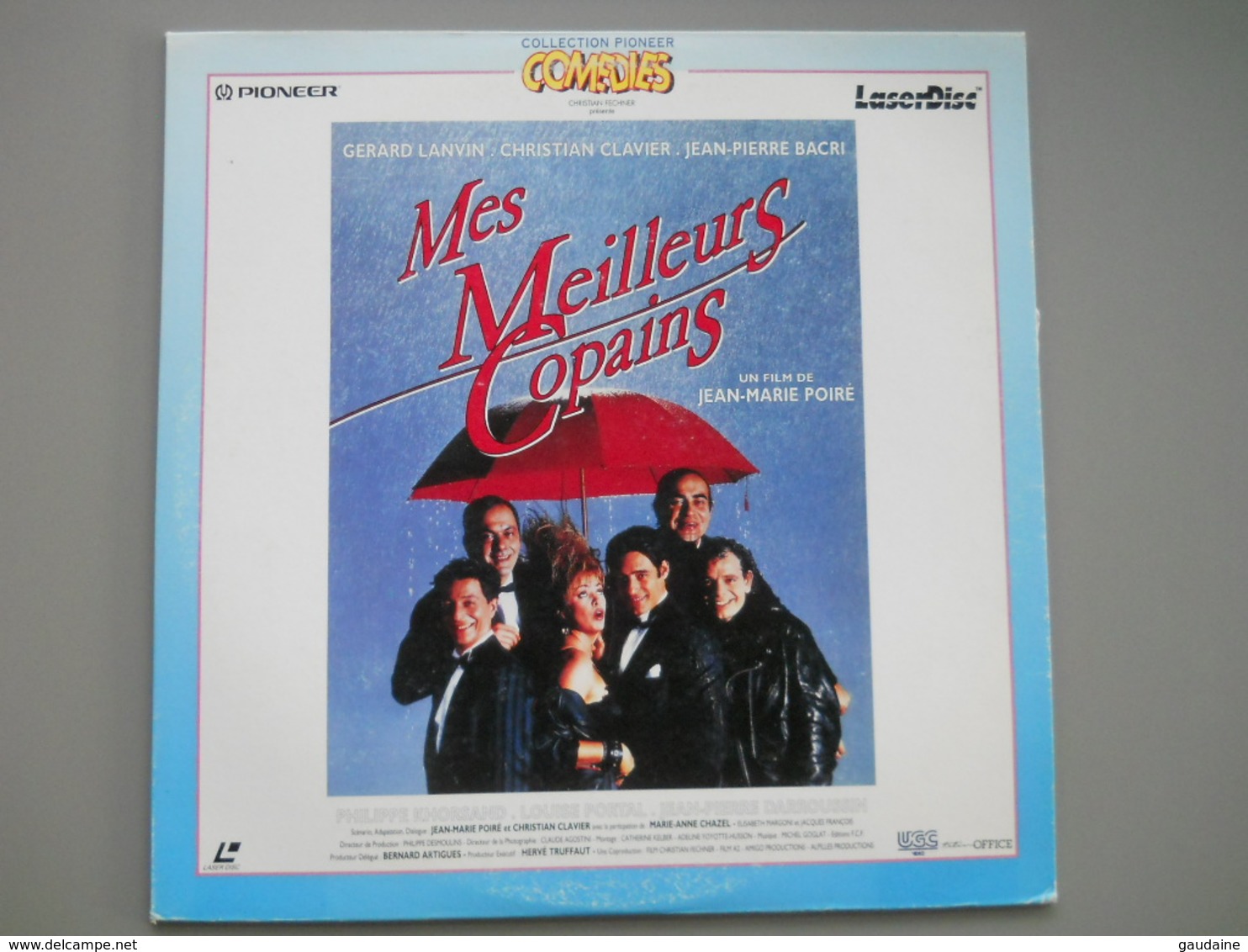 LASERDISC - PAL VF - Mes Meilleurs Copains - Gérard Lanvin, Christian Clavier, Jean-Pierre Bacri - Autres Formats