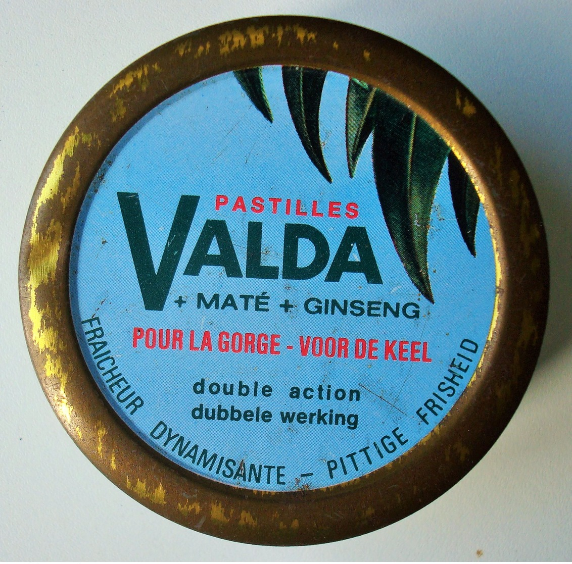 Boite Pastilles VALDA Maté Ginseng Ca. 1980. - Boxes