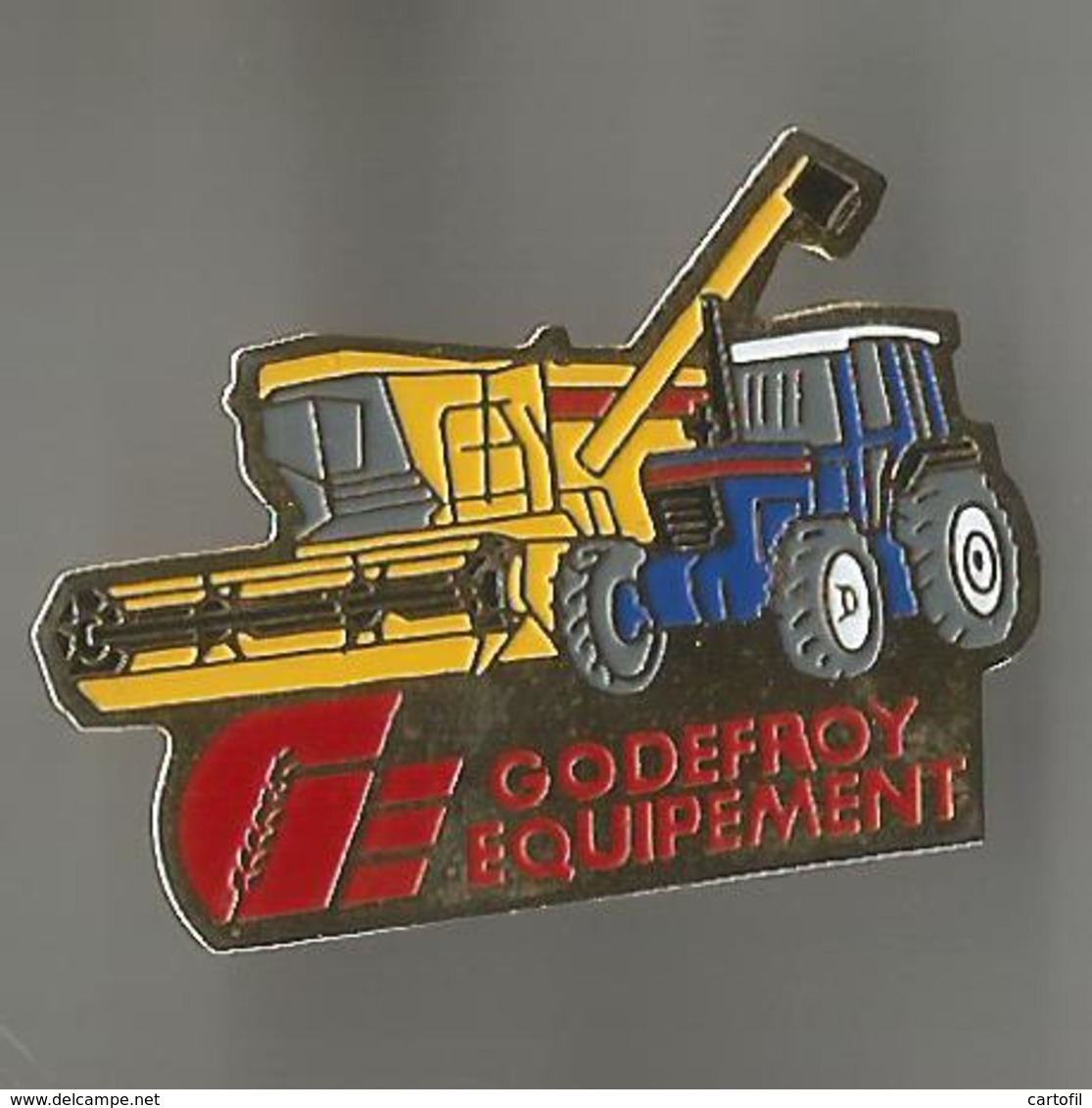 Pin's Godefroy Equipement (matériel Agricole) - Transports