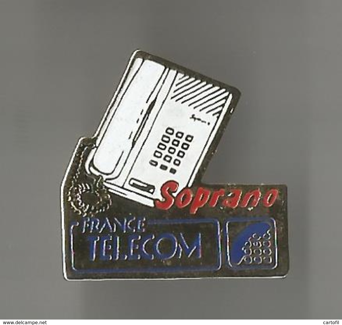 Pin's Soprano France Télécom - France Telecom