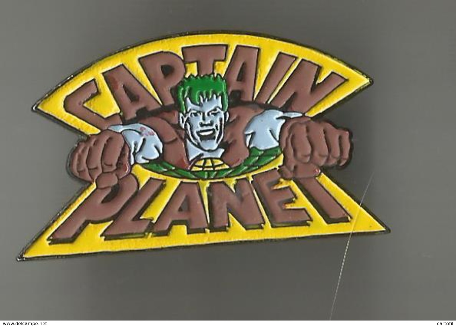 Pin's Captain Planet - Stripverhalen