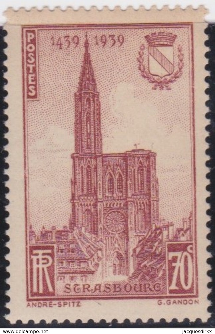 France  .   Yvert  .    443       .   **      .     Neuf SANS  Charniere  .  /   .   MNH - Nuovi