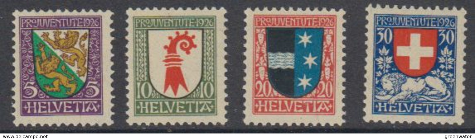 Switzerland 1926 Pro Juventute 4v  ** Mnh (44121B) - Ongebruikt