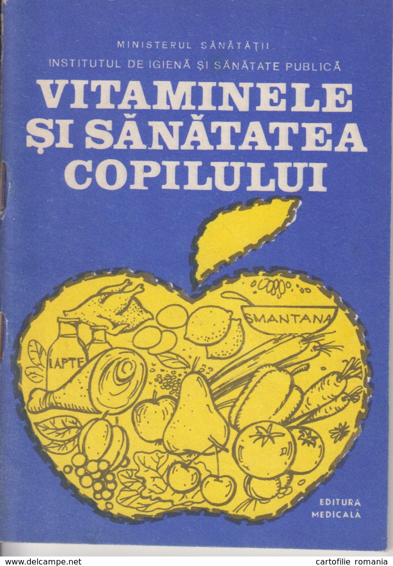 Romania Rumanien Roumanie - Vitamins And Health Of The Child - Medical Publishing House, Bucuresti 1984 - - Enzyklopädien