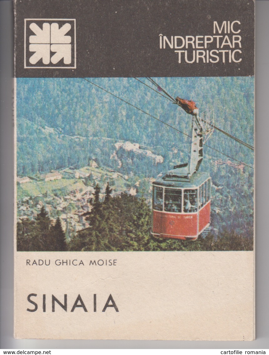 Romania - Sinaia - Tourist Guide Book - Railway Cable Car - Illustrated Edition - Bucuresti 1989 - 117 Pages - Tourismus