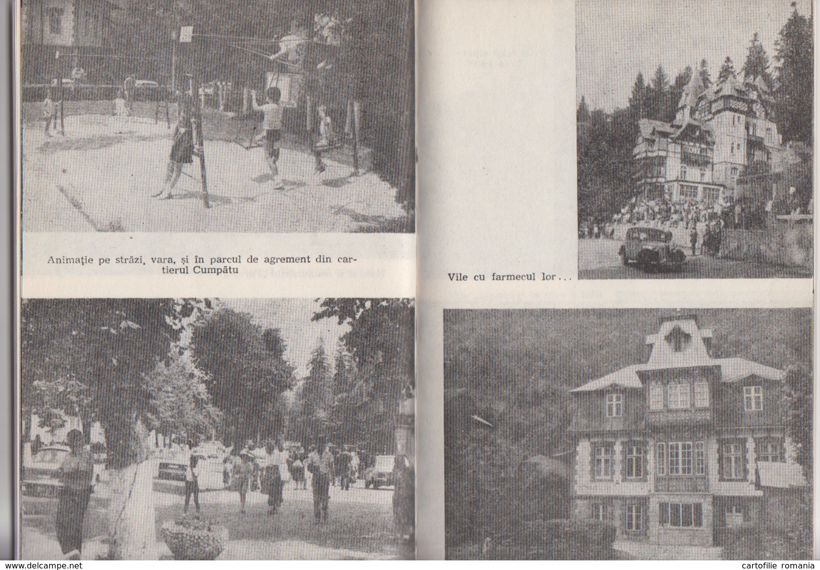 Romania - Sinaia - Tourist Guide Book - Railway Cable Car - Illustrated Edition - Bucuresti 1989 - 117 Pages - Tourism