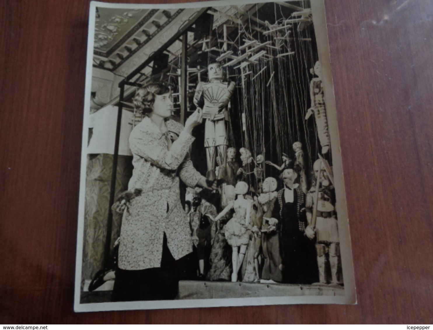 Photographies (argentique)Marionnettes De  Louis Walton 1936"British Puppet" - Altri & Non Classificati