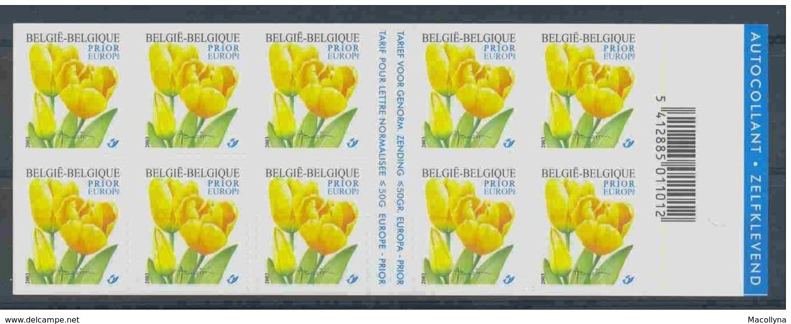 Boekje 42 / Carnet Tulipe Jaune 3223**- Gele Tulp MNH - Unclassified