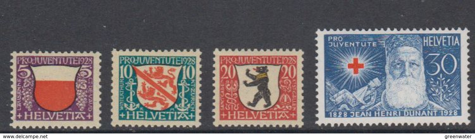 Switzerland 1928 Pro Juventute 4v ** Mnh (44122a) - Ongebruikt