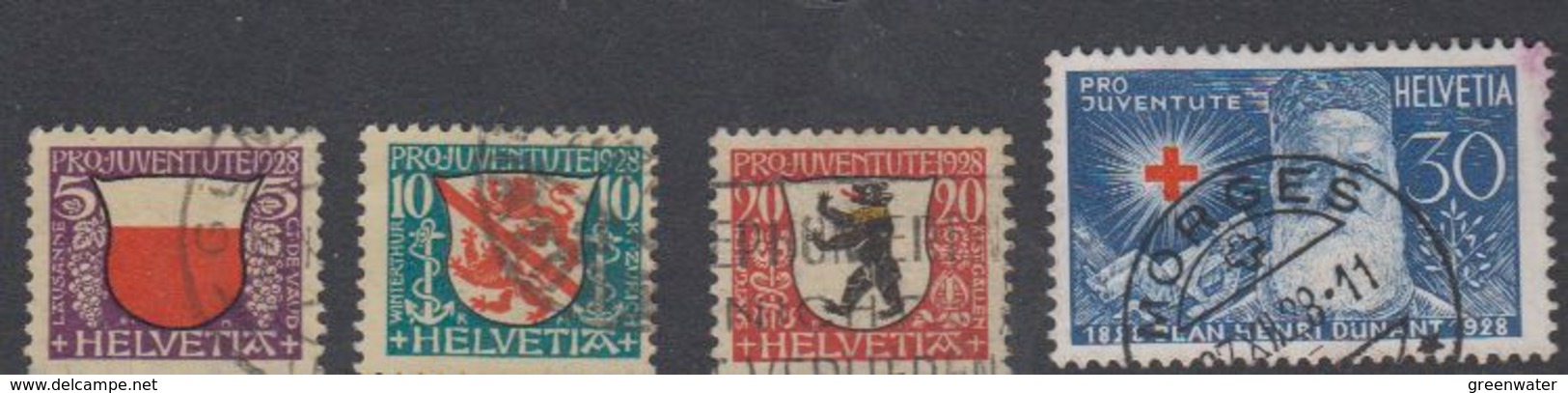 Switzerland 1928 Pro Juventute 4v Used (44122C) - Gebruikt