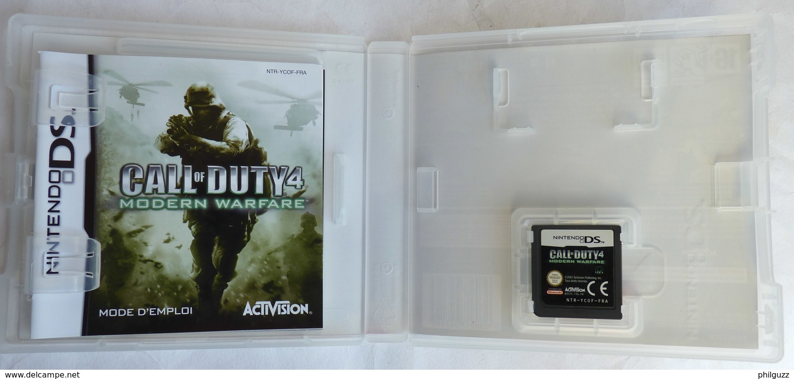 JEU NINTENDO DS - CALL OF DUTY 4 MODERN WARFARE - Nintendo DS