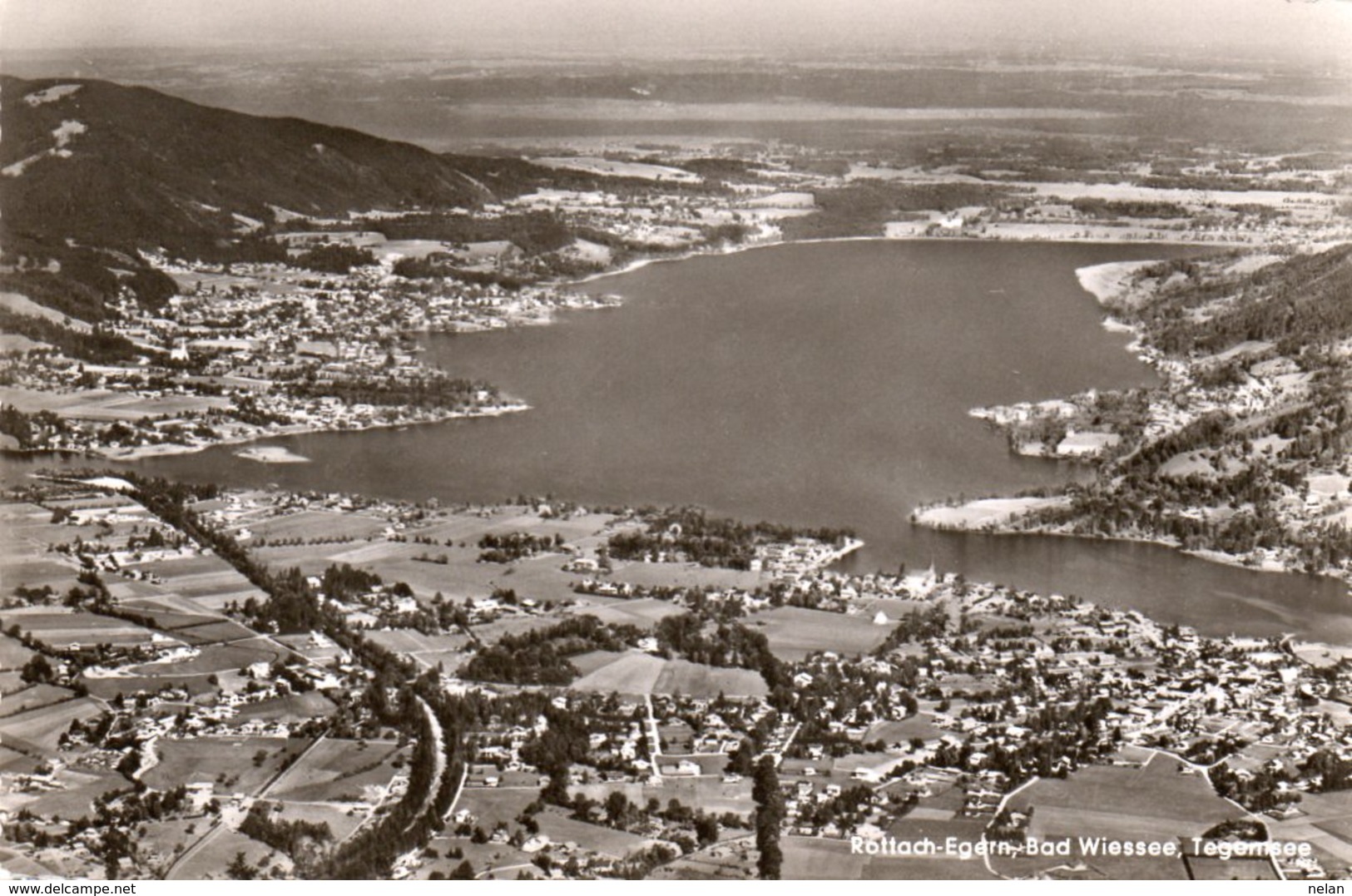 ROTTACH-EGERN,BAD WIESSEE,TEGERNSEE-NON  VIAGGIATA -REAL PHOTO - Tegernsee