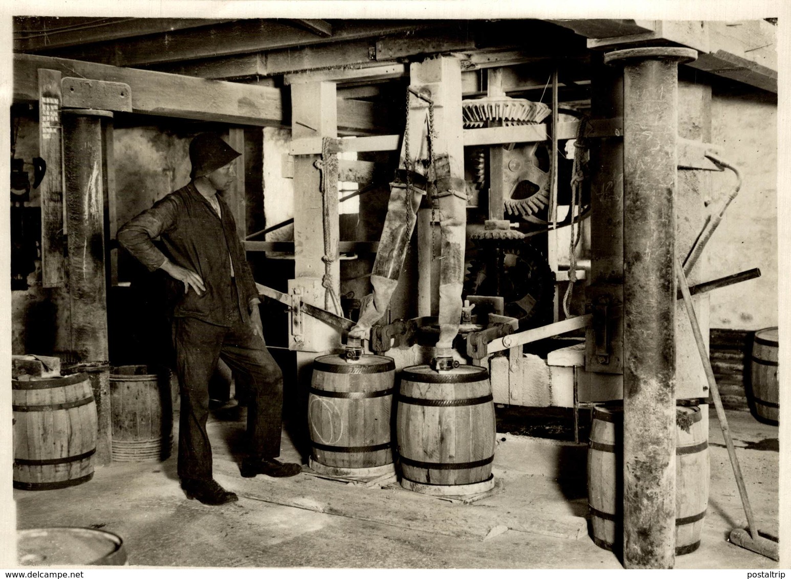 ARSENIC MINES MINE MINING MINAS  20*15CM Fonds Victor FORBIN 1864-1947 - Profesiones