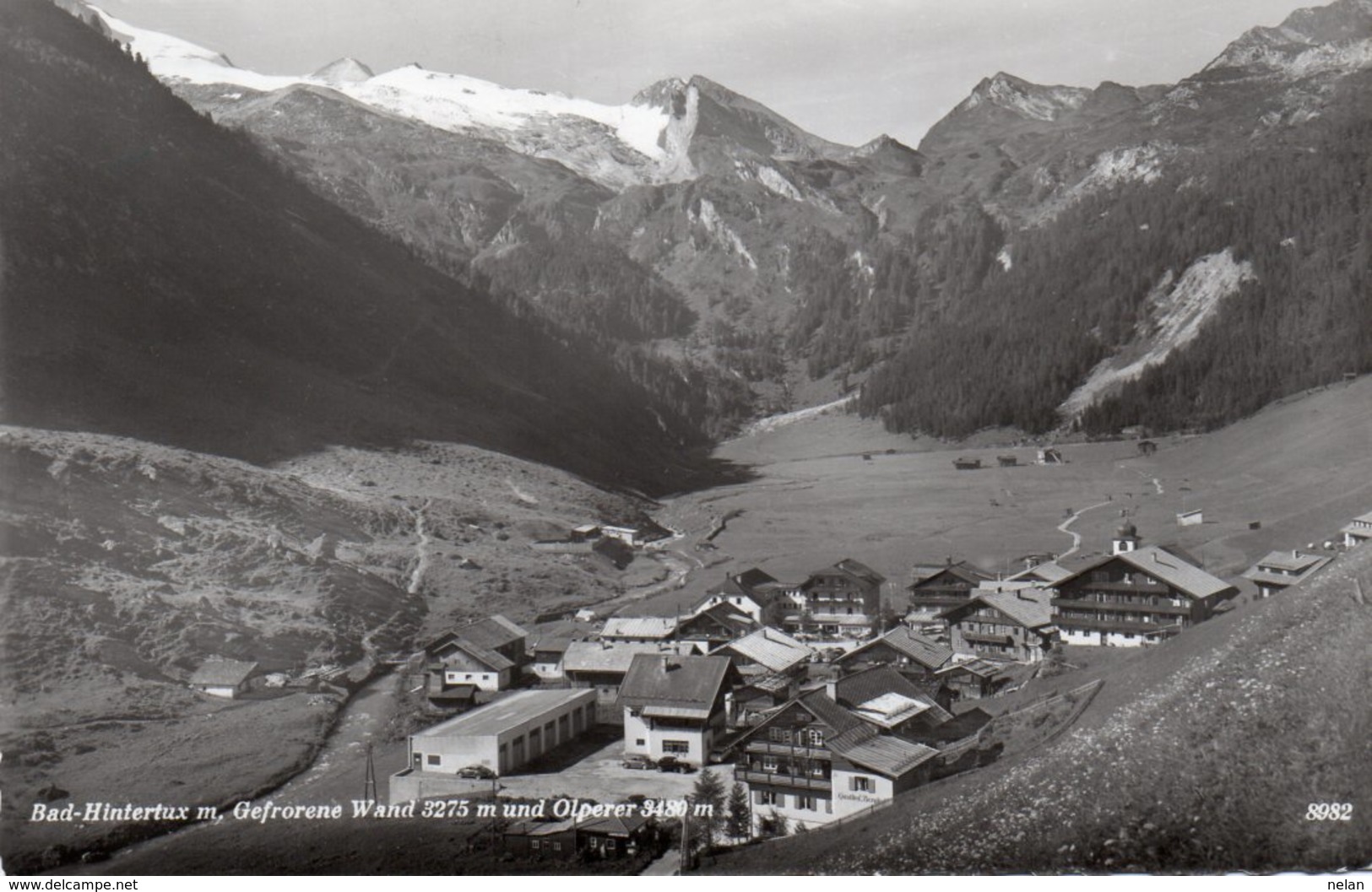 BAD-HINTERTUX-VIAGGIATA  -REAL PHOTO - Zillertal