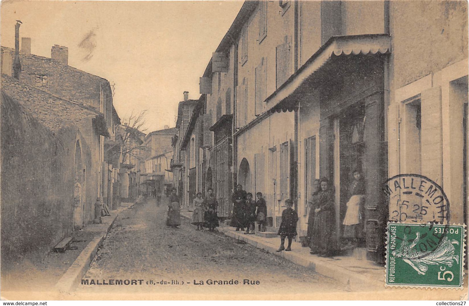 13-MALLEMORT- LA GRANDE RUE - Mallemort