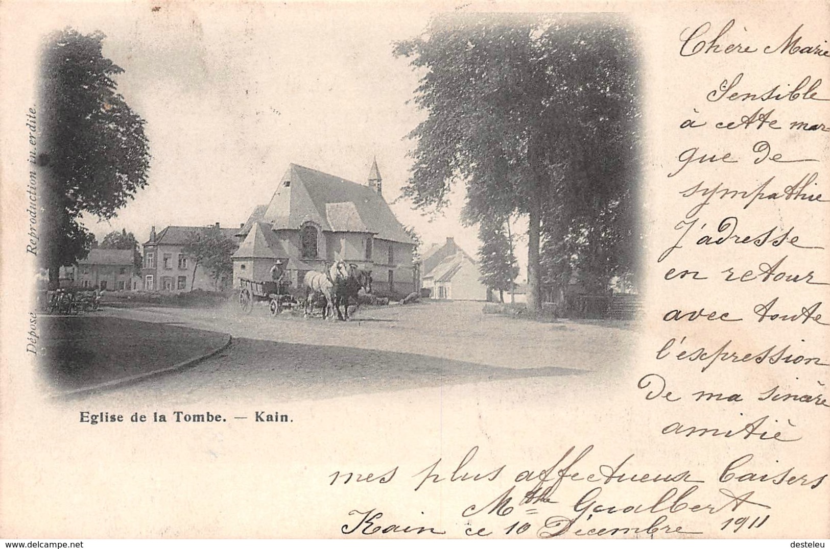 Eglise De La Tombe - Kain - Tournai