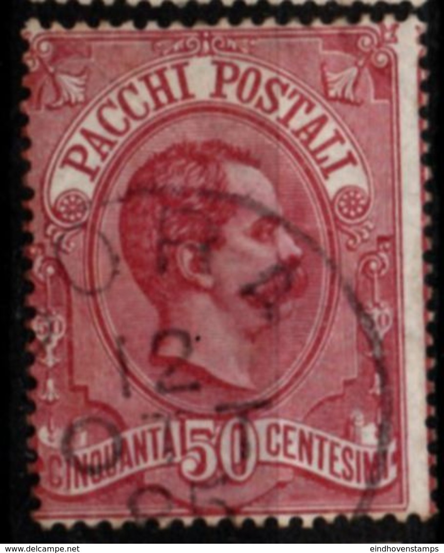 Italy, 1884 50 C Parcel Stamp Cancelled - Colis-postaux