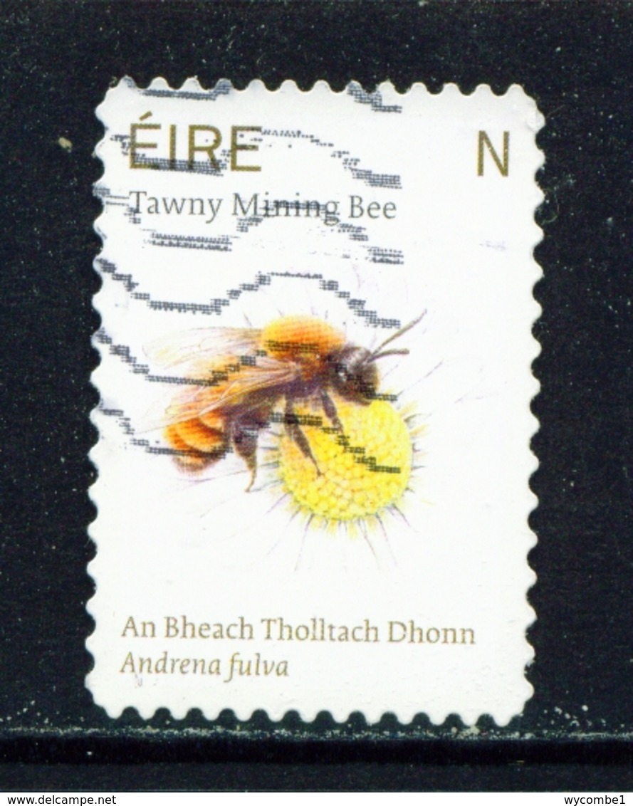 IRELAND  -  2019  Tawny Mining Bee  'N'  Self Adhesive Used As Scan - Used Stamps