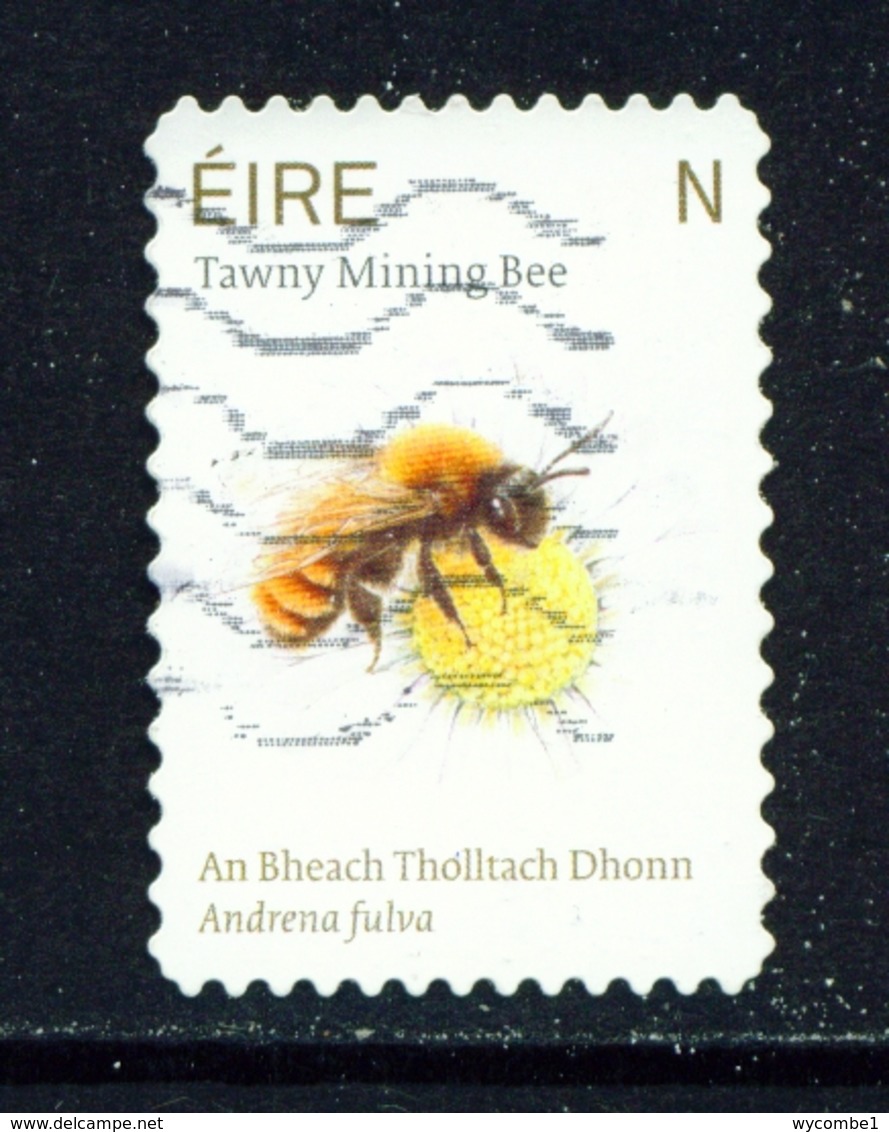 IRELAND  -  2019  Tawny Mining Bee  'N'  Self Adhesive Used As Scan - Used Stamps